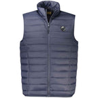 Cavalli Class Blue Polyester Men Jacket