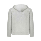 Calvin Klein Gray Cotton Mens Hooded Sweater