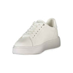 Blauer White Leather Women Sneaker