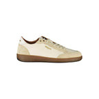 Blauer White Leather Men Sneaker