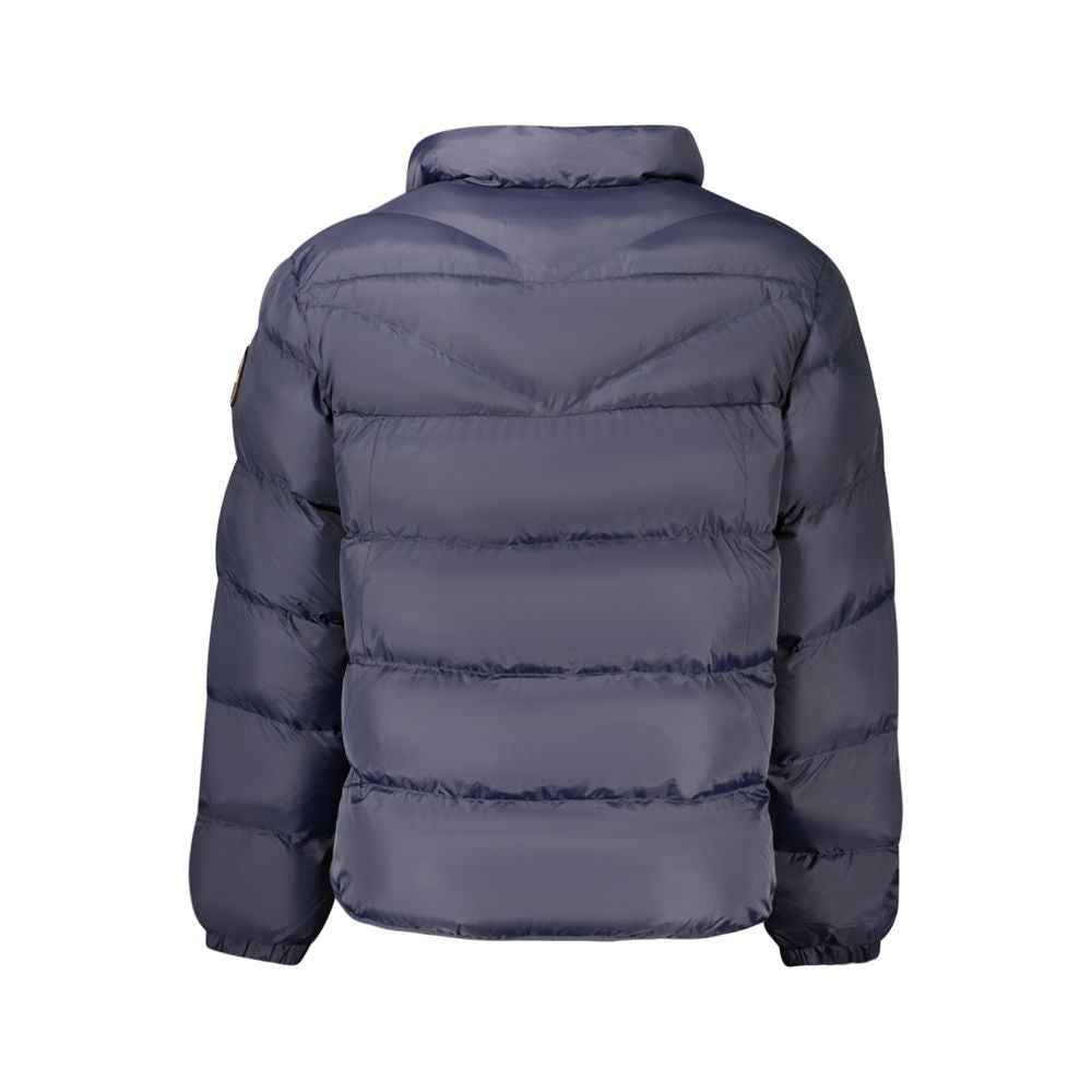 Napapijri Blue Polyamide Men Jacket