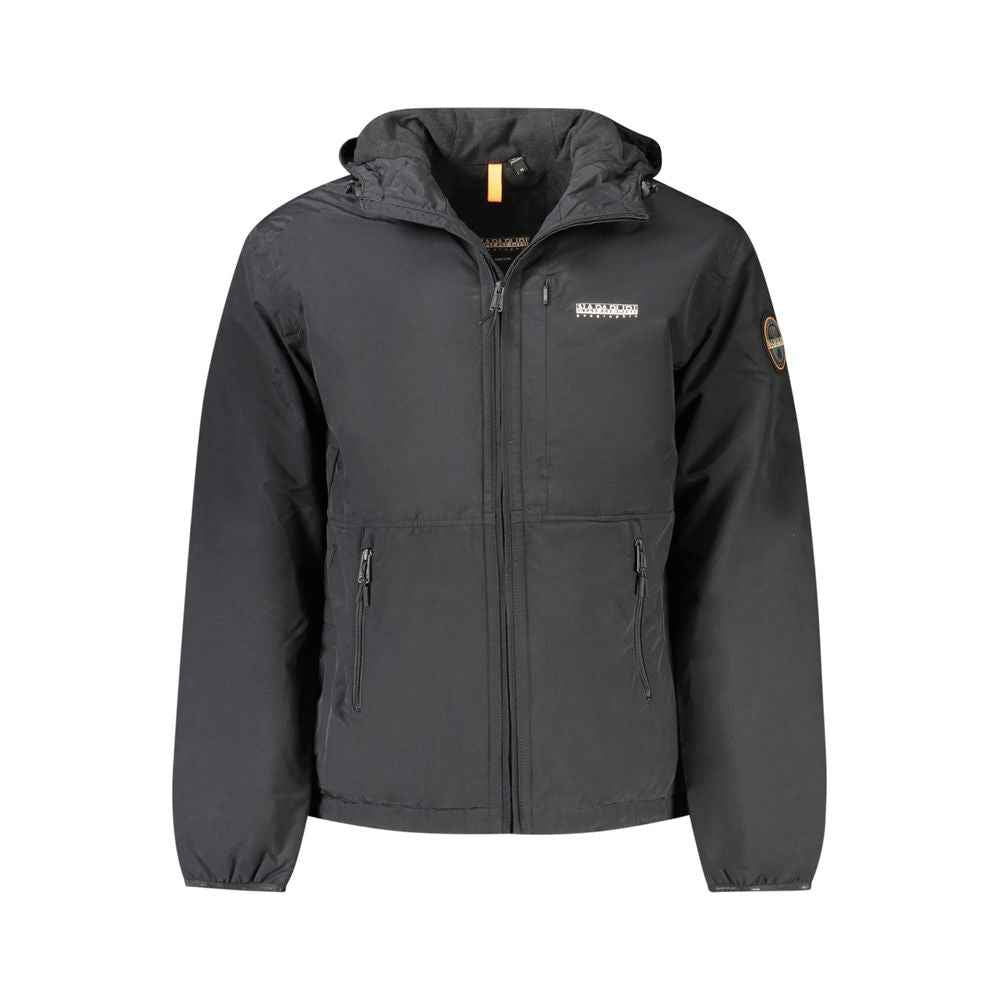 Napapijri Black Polyamide Men Jacket