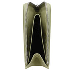 Jil Sander Green Leather Wallet