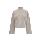 Fabiana Filippi Reversible Platinum Mohair Jacket