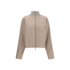 Fabiana Filippi Reversible Platinum Mohair Jacket