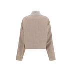 Fabiana Filippi Reversible Platinum Mohair Jacket