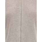 Fabiana Filippi Beige Fleece Wool Coat