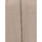 Fabiana Filippi Reversible Platinum Mohair Jacket