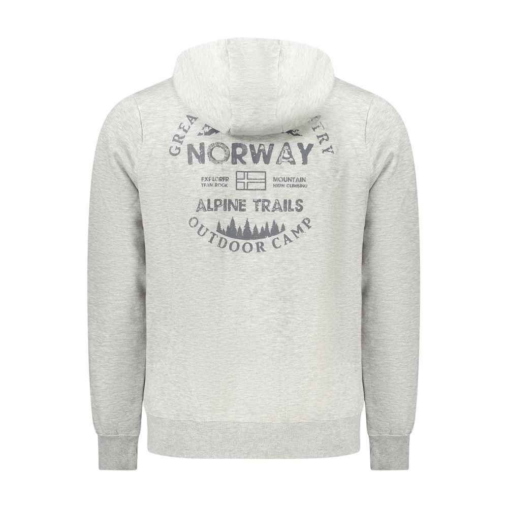 Norway 1963 Gray Cotton Men Sweater