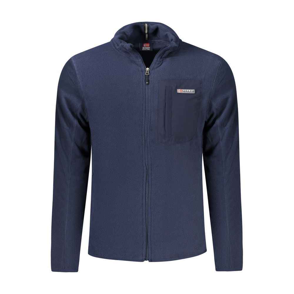 Norway 1963 Blue Polyester Men Sweater