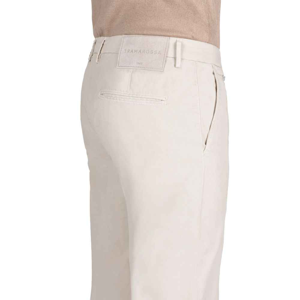 Tramarossa White Cotton Pant