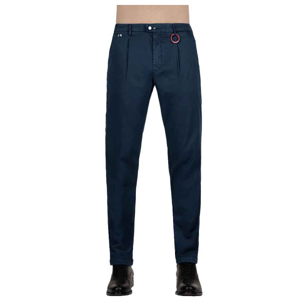 Tramarossa Blue Cotton Pant