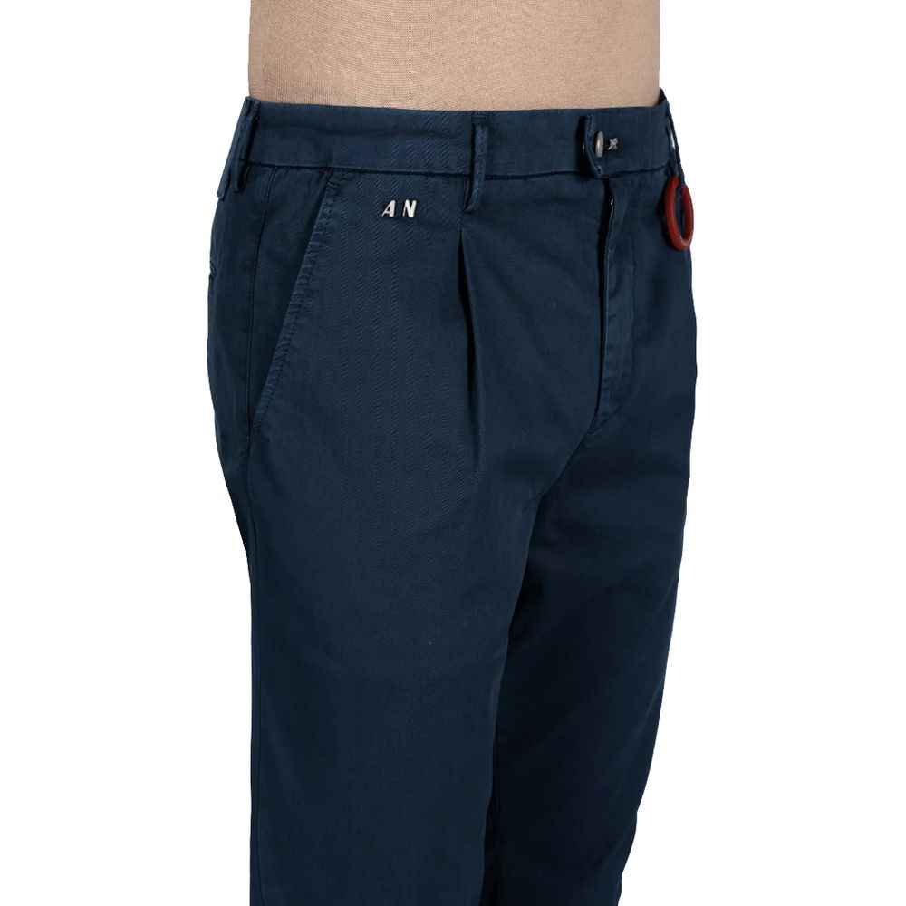 Tramarossa Blue Cotton Pant