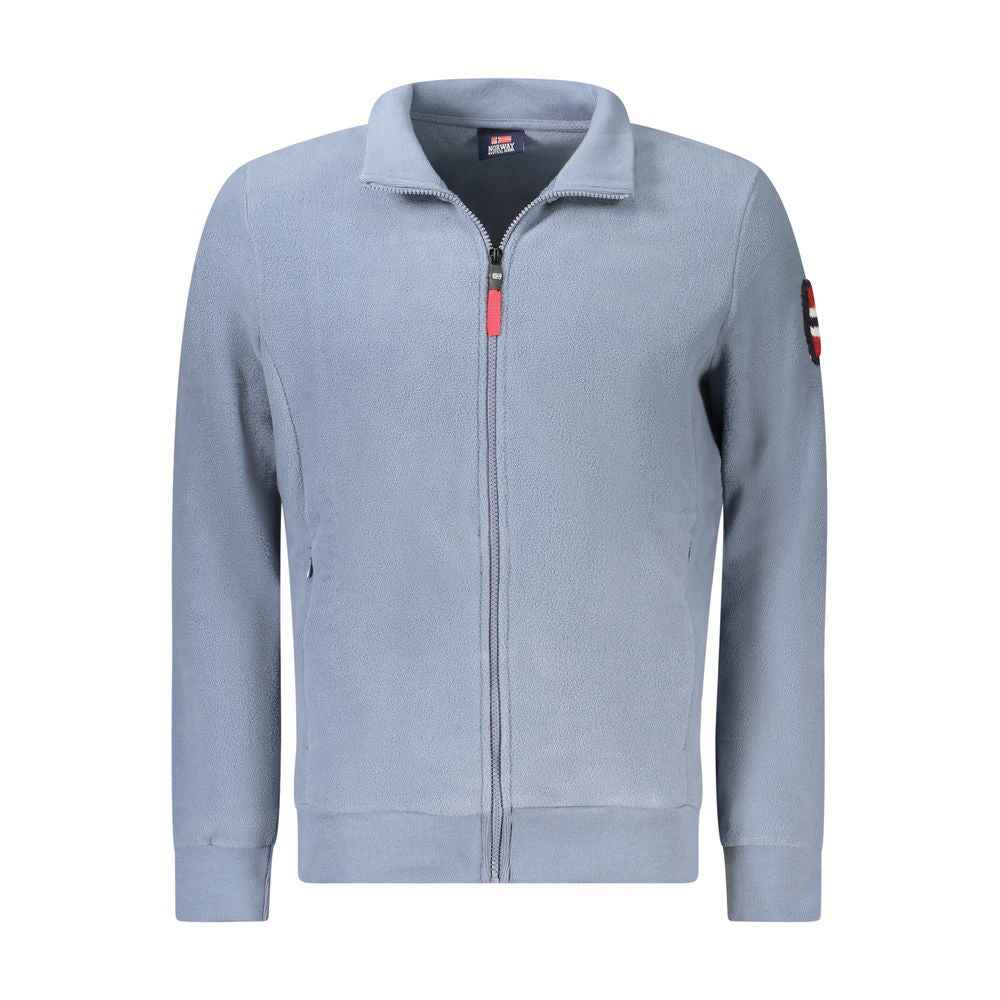 Norway 1963 Blue Polyester Men Sweater