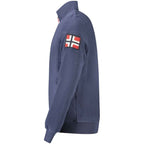 Norway 1963 Blue Polyester Men Sweater