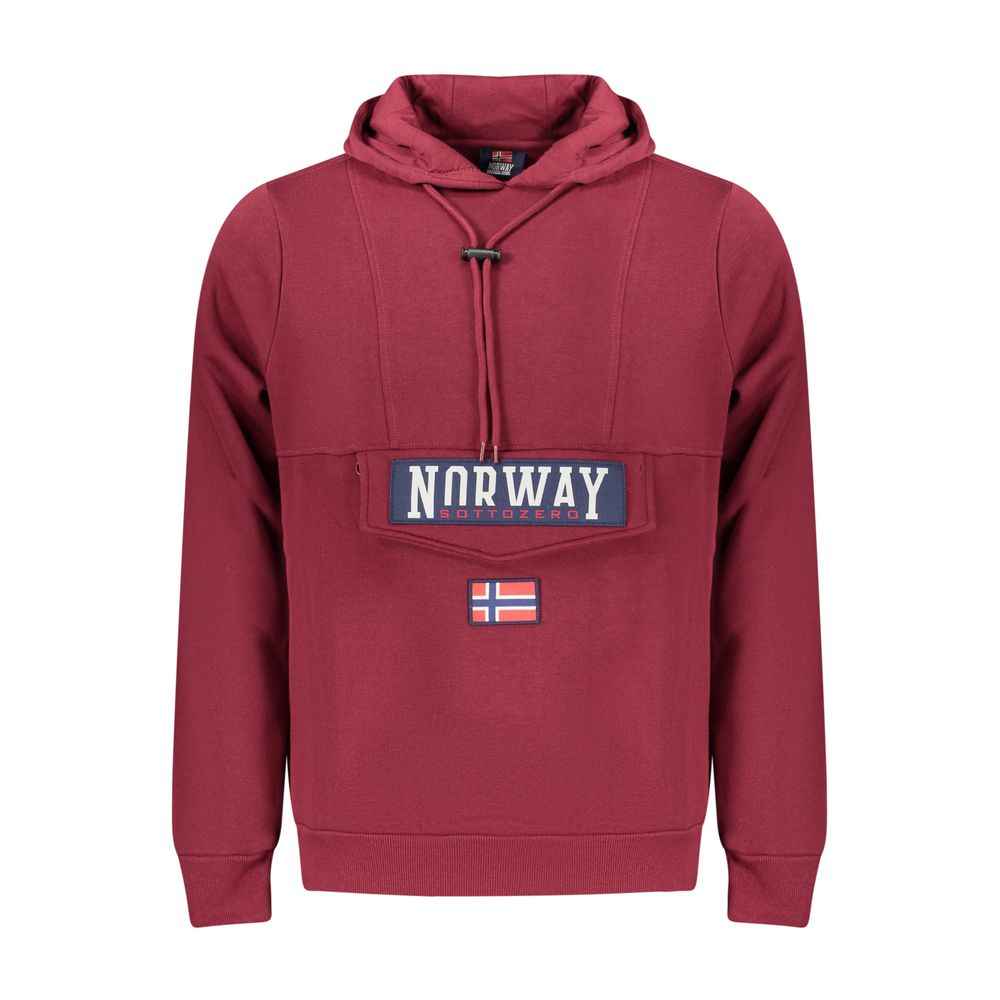 Norway 1963 Purple Cotton Men Sweater