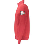Norway 1963 Red Polyester Men Sweater