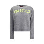 Gucci Gray Wool Sweatshirt