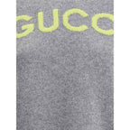 Gucci Gray Wool Sweatshirt