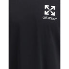 Off-White Black Cotton T-Shirt