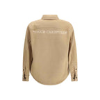 Off-White Beige Cashmere Dress Shirt