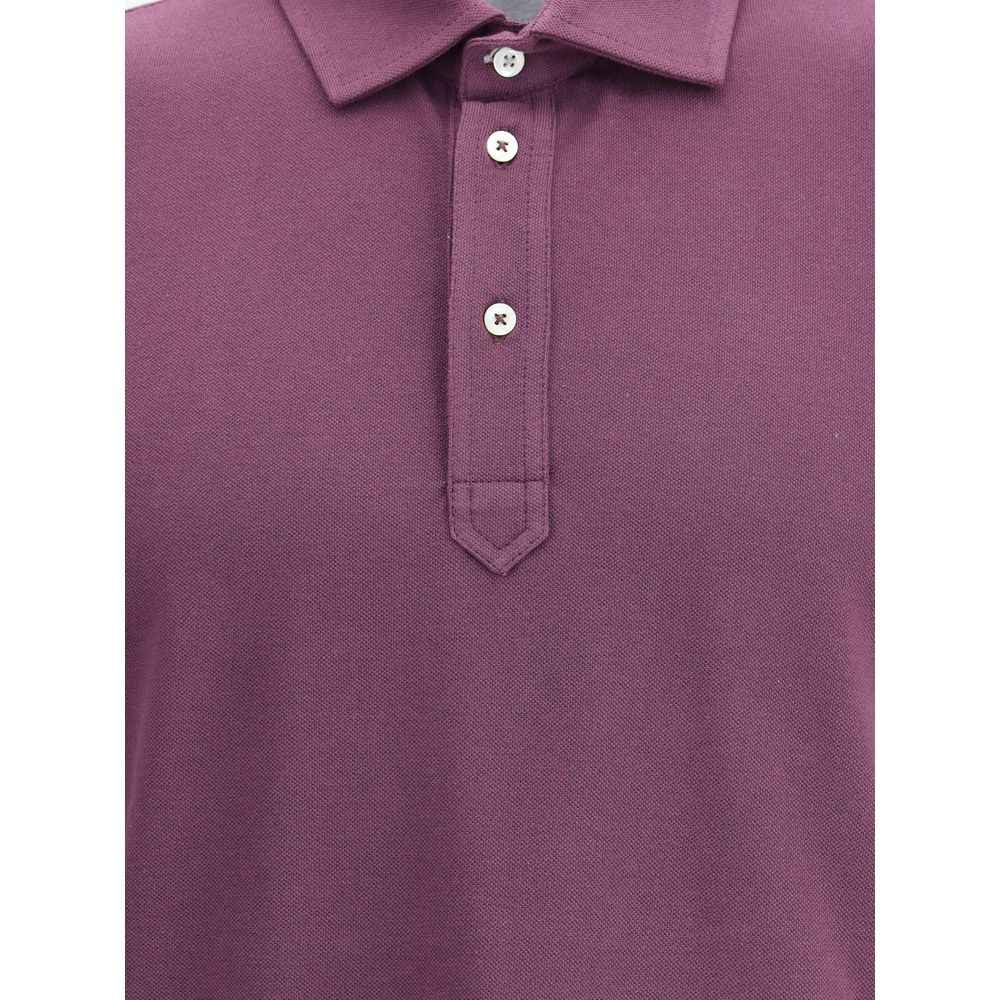 Brunello Cucinelli Monochrome Polo Shirt