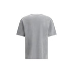 Maison Kitsuné Gray Cotton T-Shirt