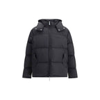 Off-White Hooded Diagonal Arrow Down Jacket