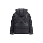 Off-White Hooded Diagonal Arrow Down Jacket