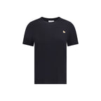 Maison Kitsuné Black Cotton T-Shirt