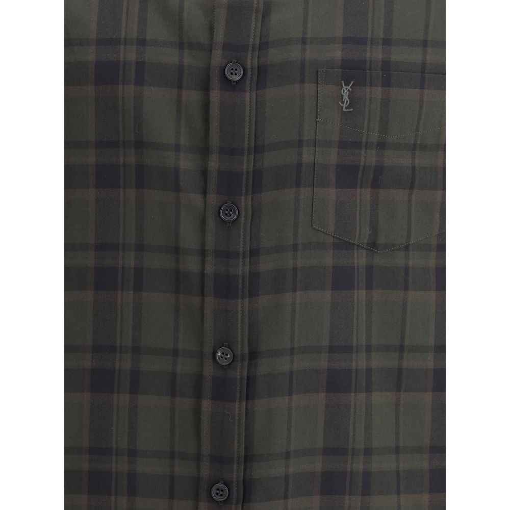 Saint Laurent Checked Shirt