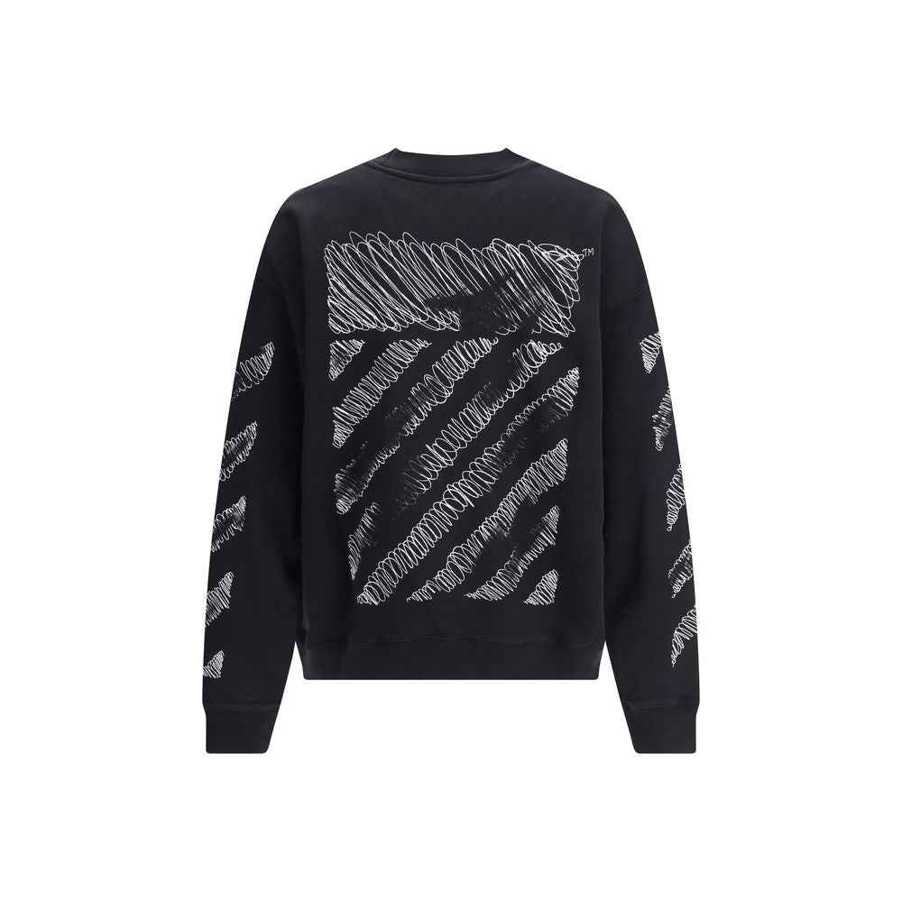 Off-White Scribble Diag Skate Crewneck
