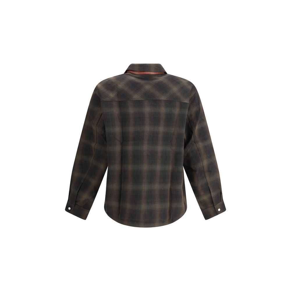 Represent Bonded Reversible Check Shirt
