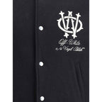 Off-White Gothic OW Wool Varsity Jacket