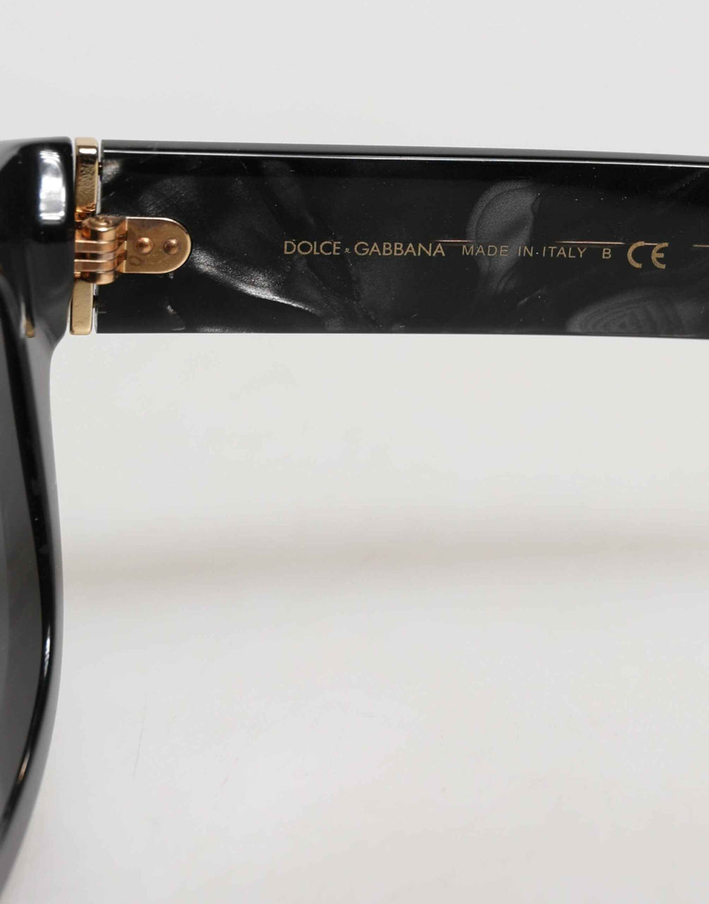 Dolce & Gabbana DG4379F Pearl White Acetate Frame Shades Sunglasses