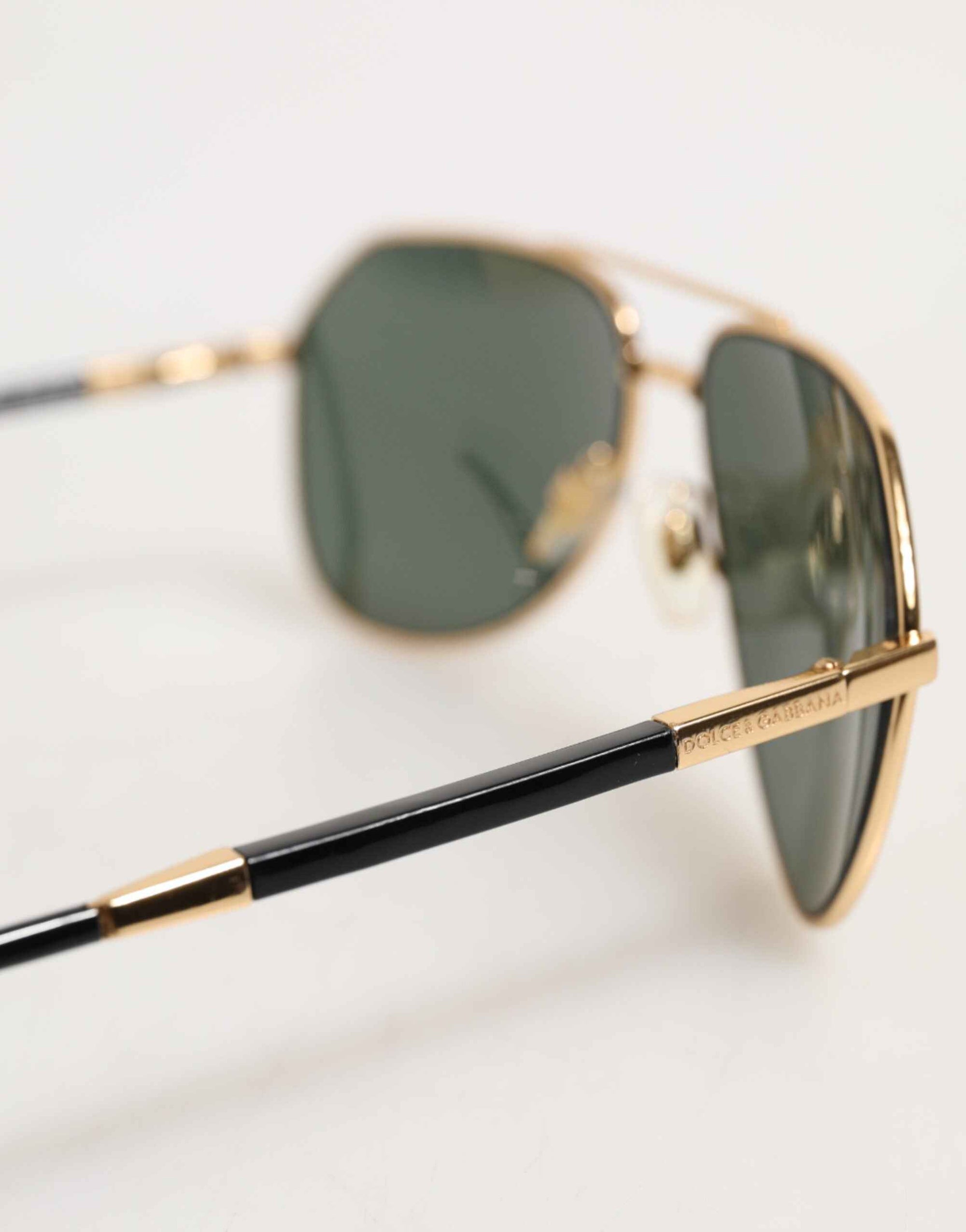 Dolce & Gabbana Gold Edition Aviator Shades Eyewear Sunglasses