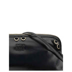 Miu Miu Black Calf Leather Bos Taurus Shoulder Bag