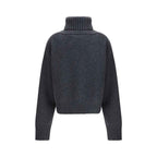 Extreme Cashmere N°434 Crop Xtra Turtleneck Sweater in Cashmere
