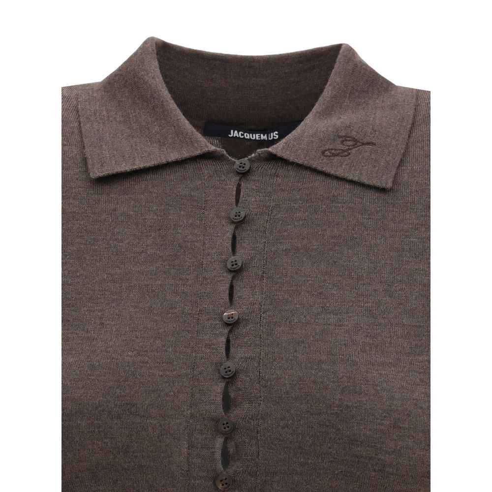 Jacquemus Merino Wool Polo Shirt