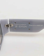 Dolce & Gabbana Light Gray Re-Edition Shades Eyewear Sunglasses
