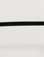 Dolce & Gabbana Matte Black Steel Frame Gray Lens Sunglasses