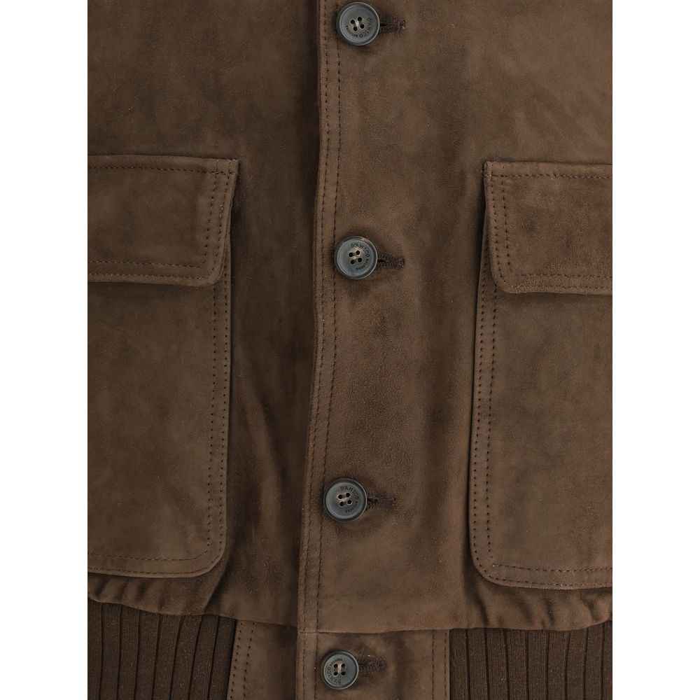 D'amico Suede Goat Leather Jacket