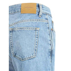 Saint Laurent NICO low-rise jeans in Bahamas denim