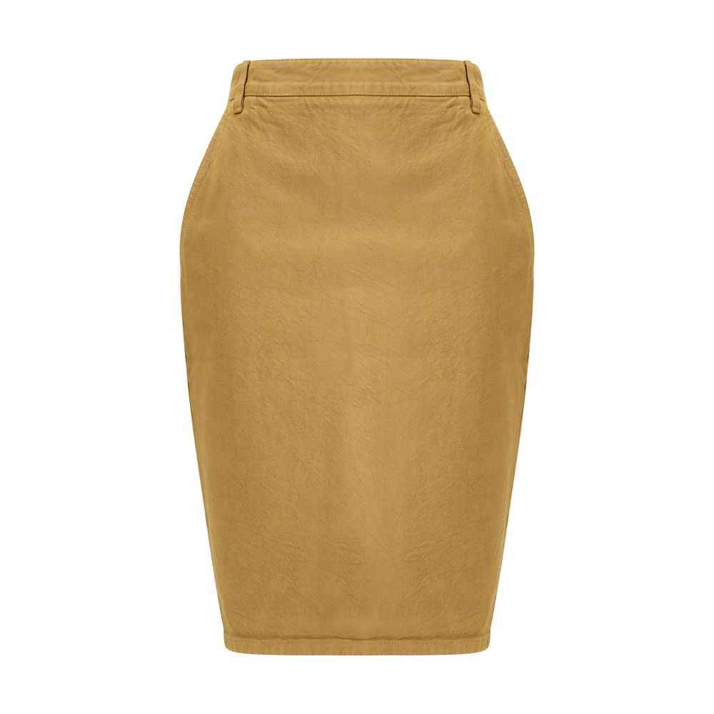 Saint Laurent Denim Pencil Skirt