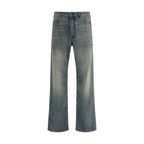 Balenciaga Relaxed fit Cotton Denim Pants
