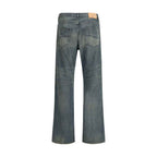 Balenciaga Relaxed fit Cotton Denim Pants
