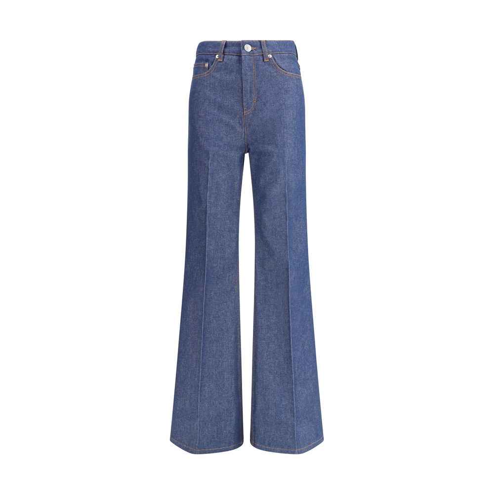 Ami Paris Flare fit Jeans in raw