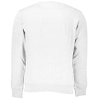 La Martina White Cotton Sweatshirt