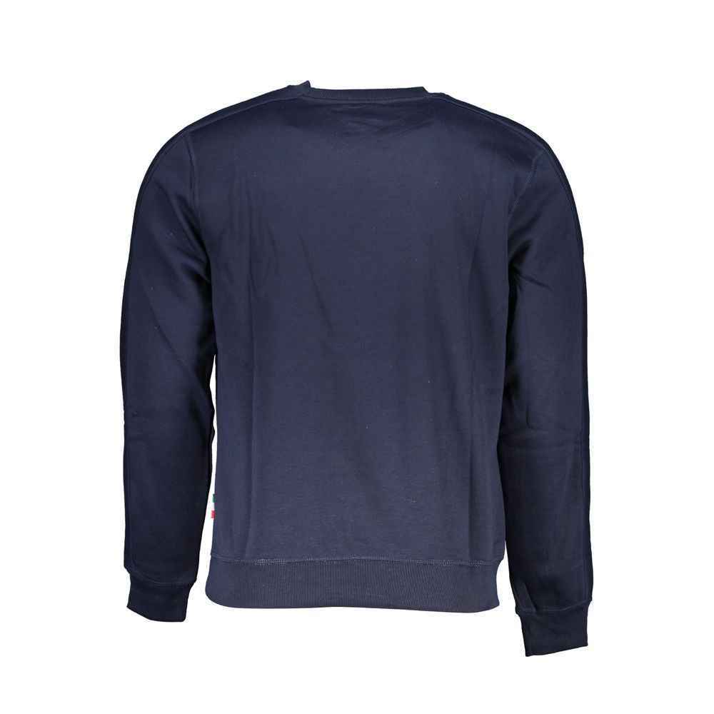 Gianmarco Venturi Blue Cotton Sweatshirt