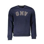 Gianmarco Venturi Blue Cotton Sweatshirt
